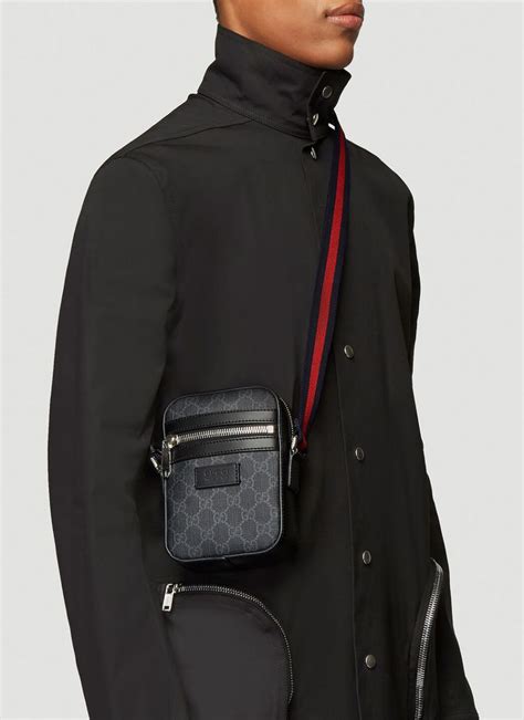 gucci adjustable mens bag|gucci crossbody bags men's.